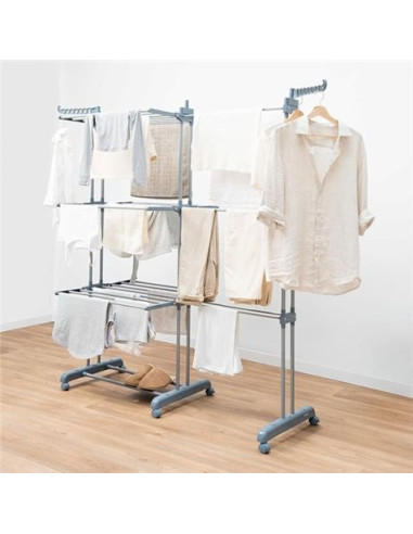 TENDEDERO VERTICAL EXTENSIBLE HASTA 141CM CON RUEDAS INNOVAGOOD