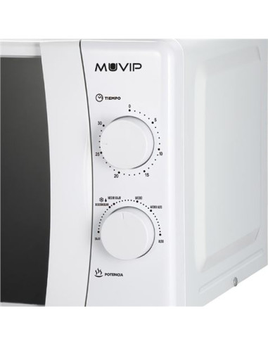 MICROONDAS 20 LITROS 700W FUNCIÓN DESCONGELACIÓN MUVIP