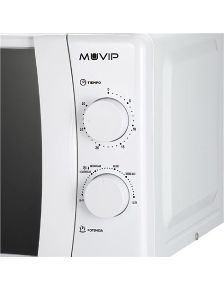 MICROONDAS 20 LITROS 700W FUNCIÓN DESCONGELACIÓN MUVIP