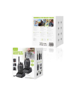 PACK 2 WALKIE-TALKIE BANDA BLUETOOTH 446MHZ 3KM GREENLYCA 2