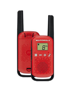 PACK 2 WALKIE-TALKIE MOTOROLA TLKR-T82 NEGRO