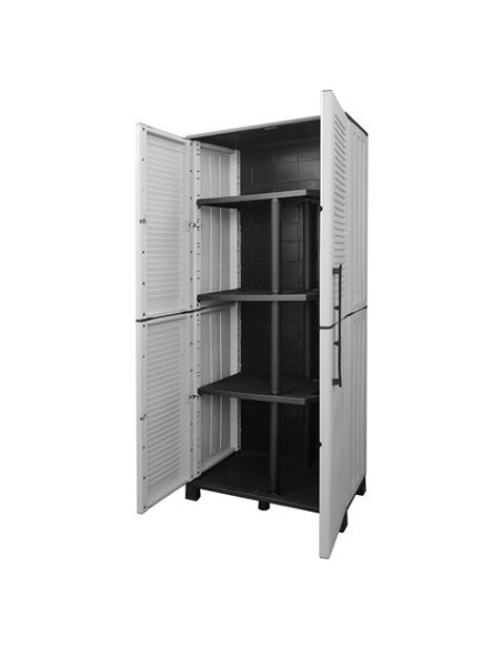 ARMARIO ESCOBERO CON PATAS REGULABLES 680X370X1690MM ARTPLAST