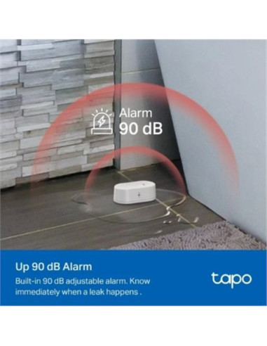 DETECTOR DE FUGAS DE AGUA | 6 SONDAS | TEMP REGULABLE | 90DB | IP67 TPLINK
