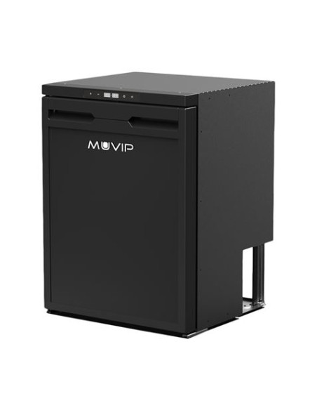 NEVERA FIJA CON COMPRESOR 12V 58 LITROS DOBLE ZONA 60W MUVIP