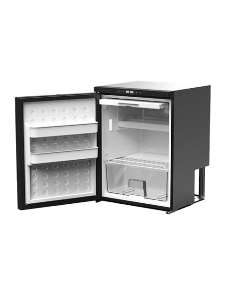 NEVERA FIJA CON COMPRESOR 12V 58 LITROS DOBLE ZONA 60W MUVIP
