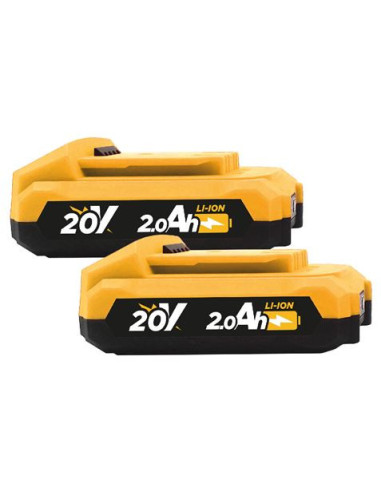 ATORNILLADOR DE IMPACTO S/CARBONES 20V | 2 BATERÍAS 2AH BLIM