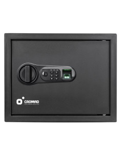 CAJA FUERTE ELECTRÓNICA CON DETECTOR DE HUELLA 300X380X300MM CROMAD 2