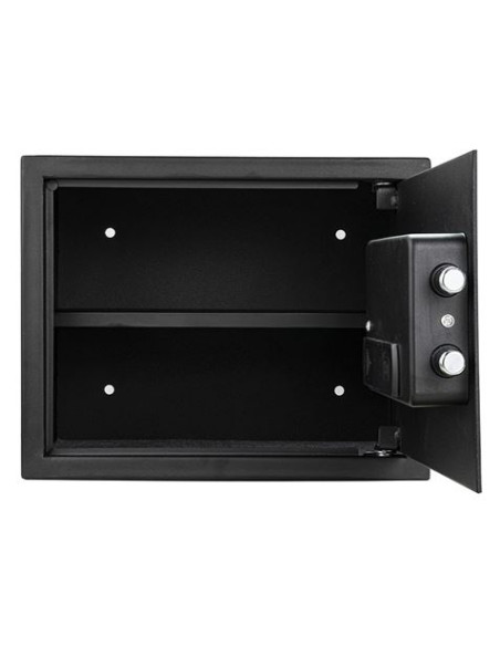 CAJA FUERTE ELECTRÓNICA CON DETECTOR DE HUELLA 300X380X300MM CROMAD
