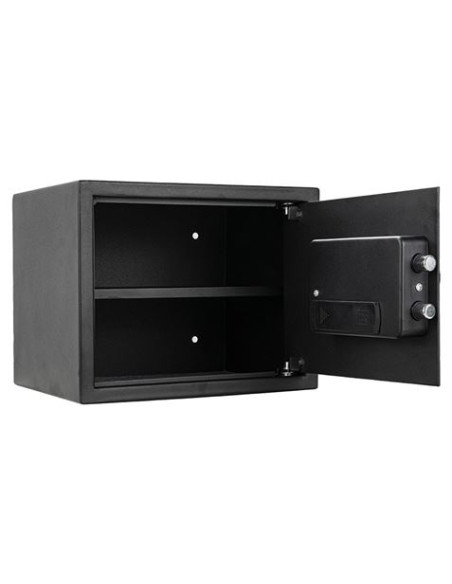 CAJA FUERTE ELECTRÓNICA CON DETECTOR DE HUELLA 300X380X300MM CROMAD