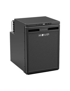 NEVERA FIJA CON COMPRESOR 12V 44 LITROS DOBLE ZONA 60W MUVIP 2