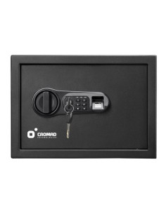 CAJA FUERTE ELECTRÓNICA CON DETECTOR DE HUELLA 250X350X250MM CROMAD 2