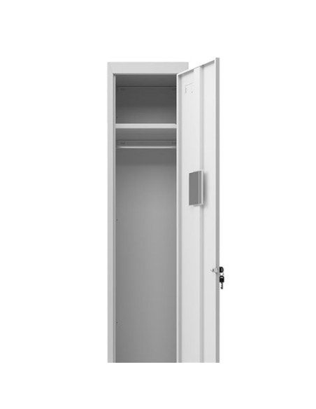 TAQUILLA METÁLICA 1 PUERTA 1800X300X500MM CROMAD