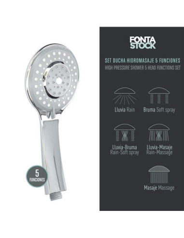 CONJUNTO DE DUCHA 5 POSICIONES FONTASTOCK