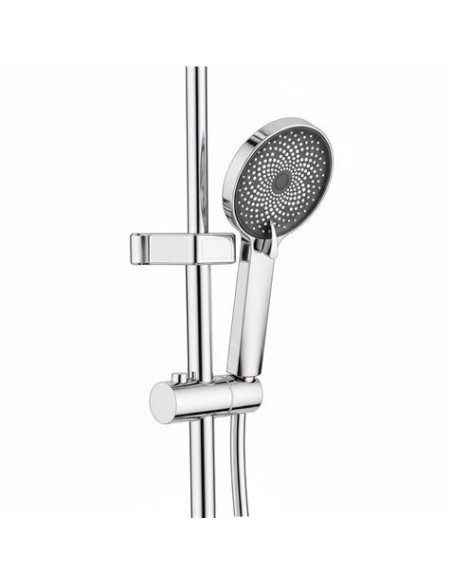 CONJUNTO DE DUCHA CON BARRA Y MONOMANDO CROMADO FONTASTOCK