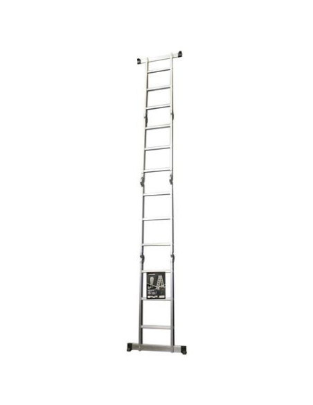 ESCALERA ALUMINIO ARTICULADA 3X4 MADER