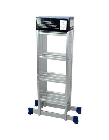 ESCALERA ALUMINIO ARTICULADA 4X4 MADER