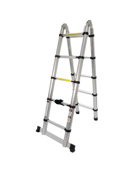 ESCALERA ARTICULADA ALUMINIO 5+5P 3,16 Mtrs. MADER