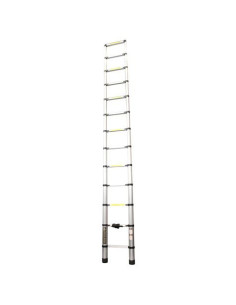 ESCALERA EXTENSIBLE ALUMINIO 12 PELDAÑOS 3.8 METROS MADER