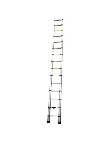 ESCALERA EXTENSIBLE ALUMINIO 14 PELDAÑOS 4.4 METROS MADER