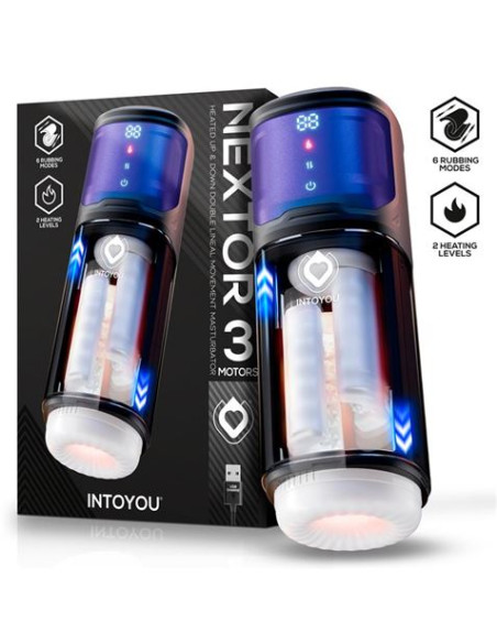MASTURBADOR AUTOMATICO MASCULINO NEXTOR INTOYOU