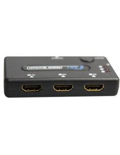 SWITCH HDMI 3 PUERTOS 1080P CON MANDO CROMAD 2