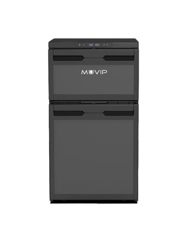 NEVERA FIJA CON COMPRESOR 12V DOBLE ZONA 78 LITROS 80W MUVIP