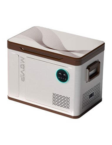 NEVERA PORTATIL CON COMPRESOR 50 LITROS 60W DOBLE ZONA MUVIP