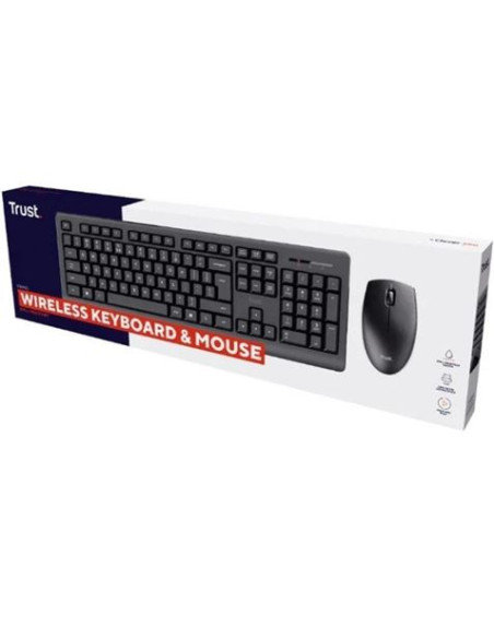 KIT TECLADO Y RATON WIRELESS PRIMO TRUST