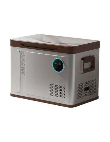 NEVERA PORTATIL CON COMPRESOR 41 LITROS 60W DOBLE ZONA MUVIP