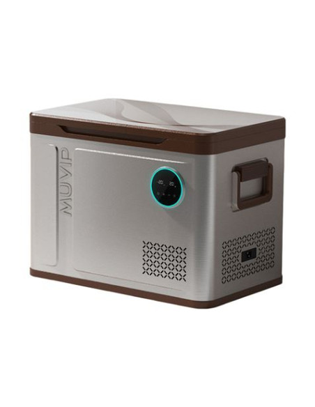 NEVERA PORTATIL CON COMPRESOR 41 LITROS 60W DOBLE ZONA MUVIP