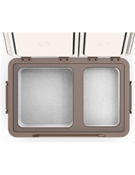 NEVERA PORTATIL CON COMPRESOR 41 LITROS 60W DOBLE ZONA MUVIP