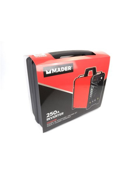 SOLDADOR INVERTER ELECTRODOS 250 AMP MADER