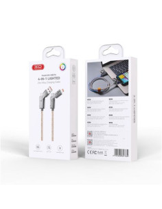 CABLE 4 EN 1 ILUMINADO 60W MULTIFUNCION NB276 XO 2