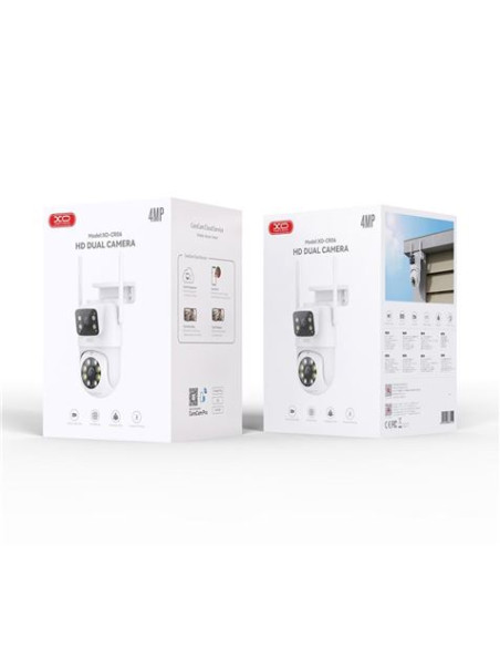 CAMARA WIFI EXTERIOR DUAL MOTORIZADA CR06 XO