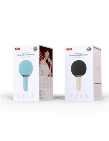 MICROFONO INALAMBRICO PARA KARAOKE BE50 BEIGE XO