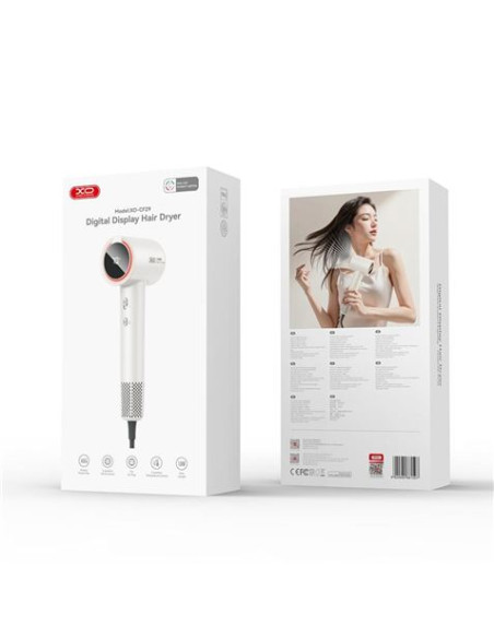 SECADOR DE PELO IONICO CON DISPLAY DIGITAL CF29 XO