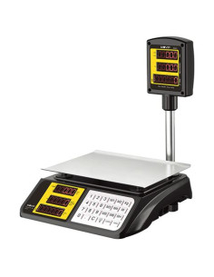BASCULA COMERCIAL CON DISPLAY LED 40KG MUVIP