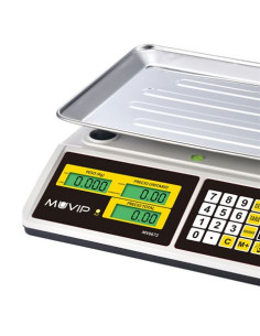 BASCULA COMERCIAL CON DISPLAY LCD 40KG MUVIP 2
