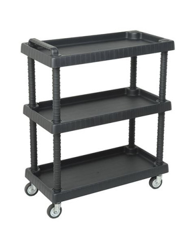 CARRO DE HERRAMIENTAS EN POLIPROPILENO CON RUEDAS DE ACERO ARTPLAST