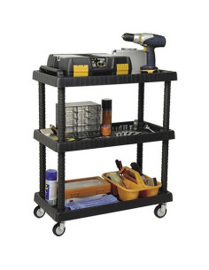 CARRO DE HERRAMIENTAS EN POLIPROPILENO CON RUEDAS DE ACERO ARTPLAST 2