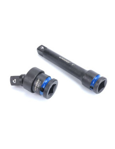 JUEGO DE 40 UNIDADES LLAVES DE VASO DE IMPACTO 1/2 MADER 2