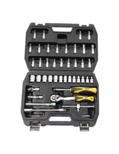 MALETIN HERRAMIENTAS C.V. 45 PCS 1/4 BLIM