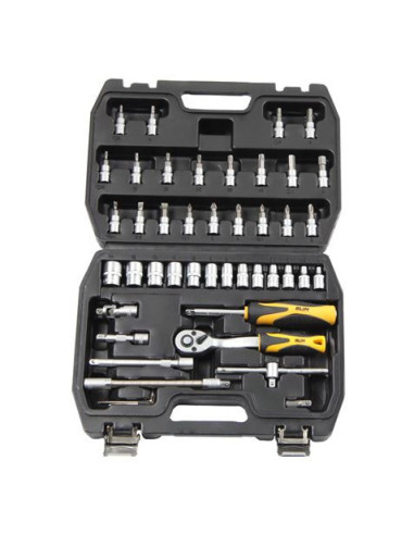 MALETIN HERRAMIENTAS C.V. 45 PCS 1/4 BLIM