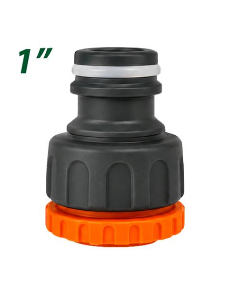 NIPLE DE ALTO CAUDAL PARA MANGUERA 1\" SUNGARDEN