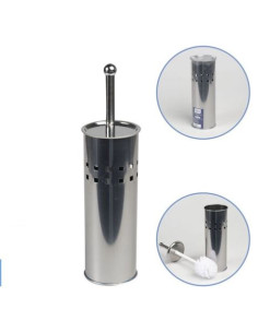 ESCOBILLERO WC INOX ZEUS