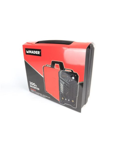 SOLDADOR INVERTER ELECTRODOS 200 AMP MADER