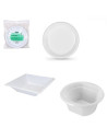 Platos, bandejas, vasos de plástico