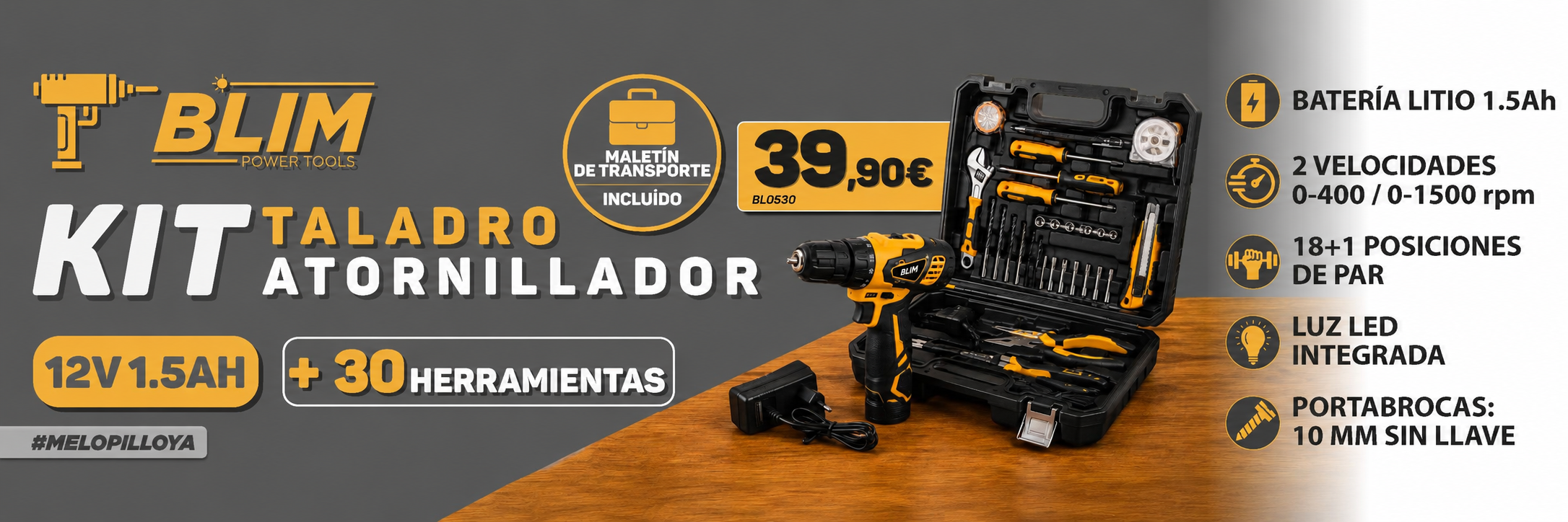 Kit Taladro